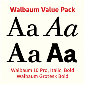Walbaum Value Pack