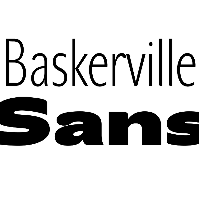 Cascade baskerville sans posters