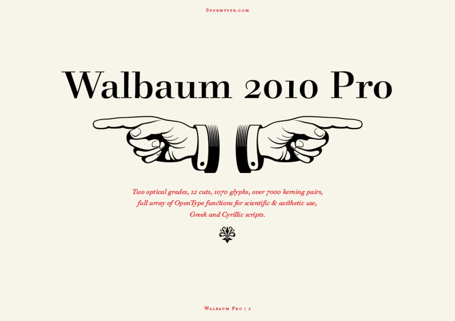 Cascade walbaum2012pro 2