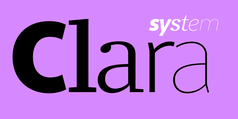 Cascade clarasans serif3